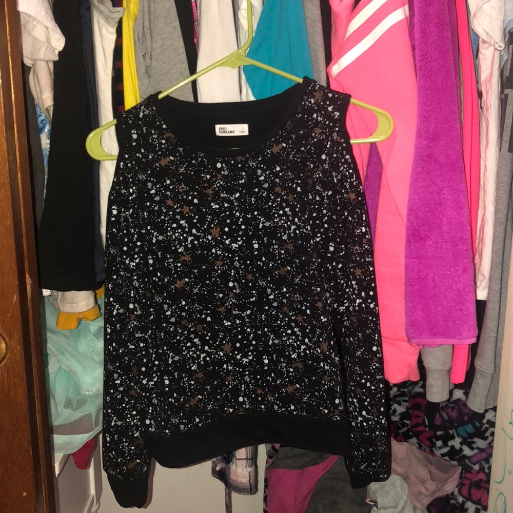 Beautiful Golden Design Star Shirt